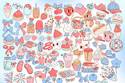 Berry Patriotic: 4th of July Bundle, a Seasonal Illustration by Huxmay (Thumbnail 2 of 7)