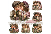 Couple in Love Clipart JPG, a Person Illustration by Memories By Lea (Thumbnail 1 of 19)