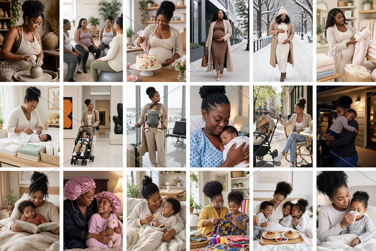 190 Melanin Motherhood Photos, a Person Photo by Selenique Studio (Photo 7 of 15)