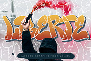 Sketch Flow - Layered Graffiti Font, a Blackletter Font by SemutHitam Creative (Thumbnail 2 of 6)