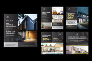 Real Estate Instagram Post Templates, a Social Media Template by Bornx Design (Thumbnail 6 of 7)