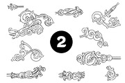 Vintage frames and elements. Big set, a Pattern Graphic by ZotovShop (Thumbnail 3 of 12)
