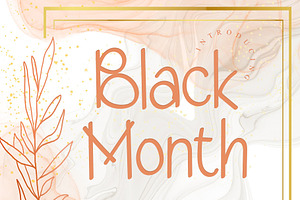 Black Month