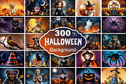 Halloween Background, a Background Graphic by Forhadx5 (Thumbnail 1 of 14)