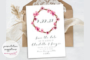 Cherry Blossoms- Watercolor clipart, an Illustration by MaraquelaStudio (Thumbnail 6 of 7)