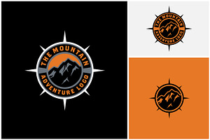 Mountain Compass Adventure Logo