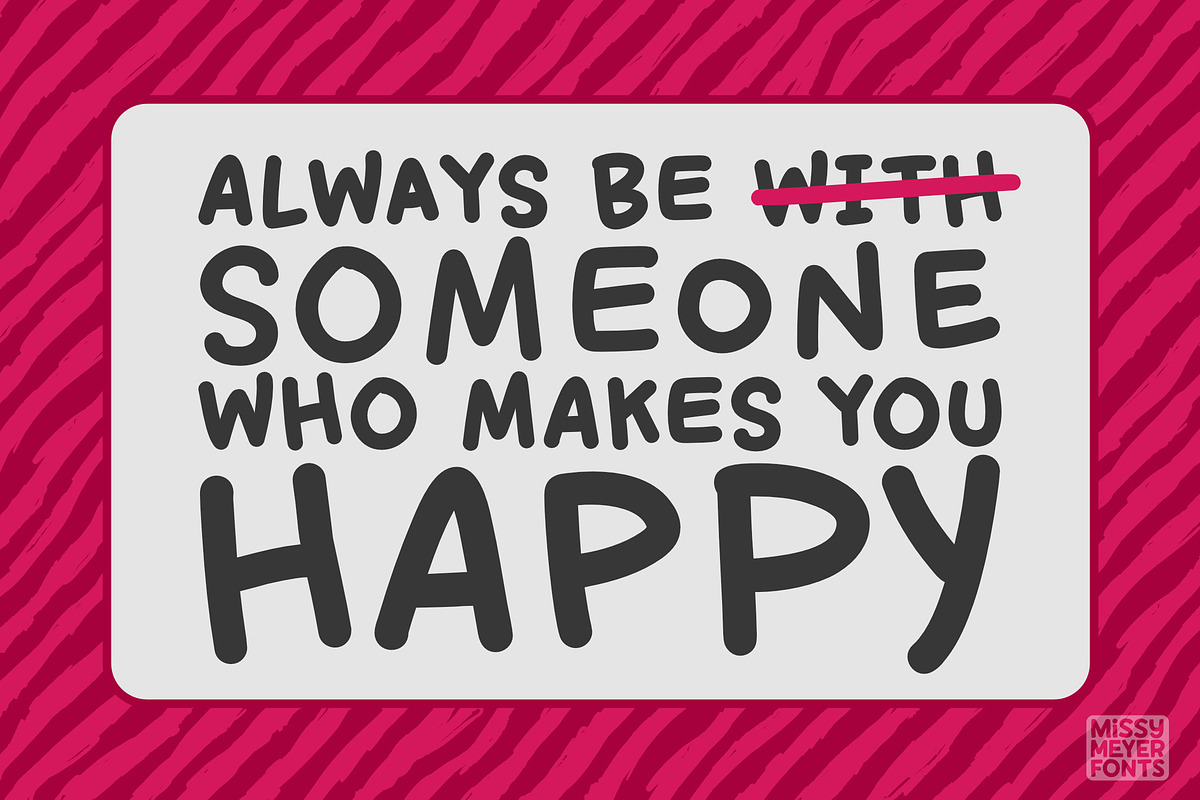 Smart Burger: a fun handwriting font, a Handwritten Font by Missy Meyer (Photo 8 of 8)