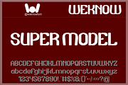 Quick Shot font, a Sans Serif Font by weknow (Thumbnail 4 of 8)