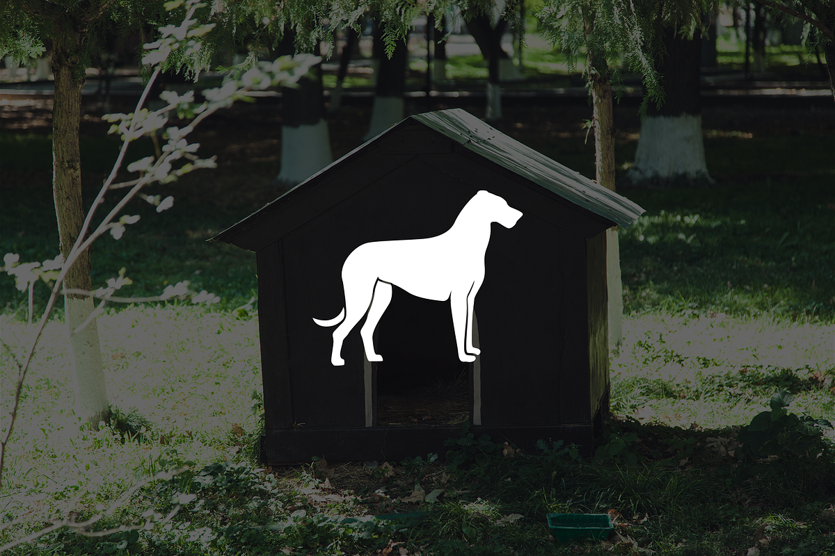 Minimalist Dog Silhouette Logo, a Branding & Logo Template by Luxury Logos (Photo 2 of 4)