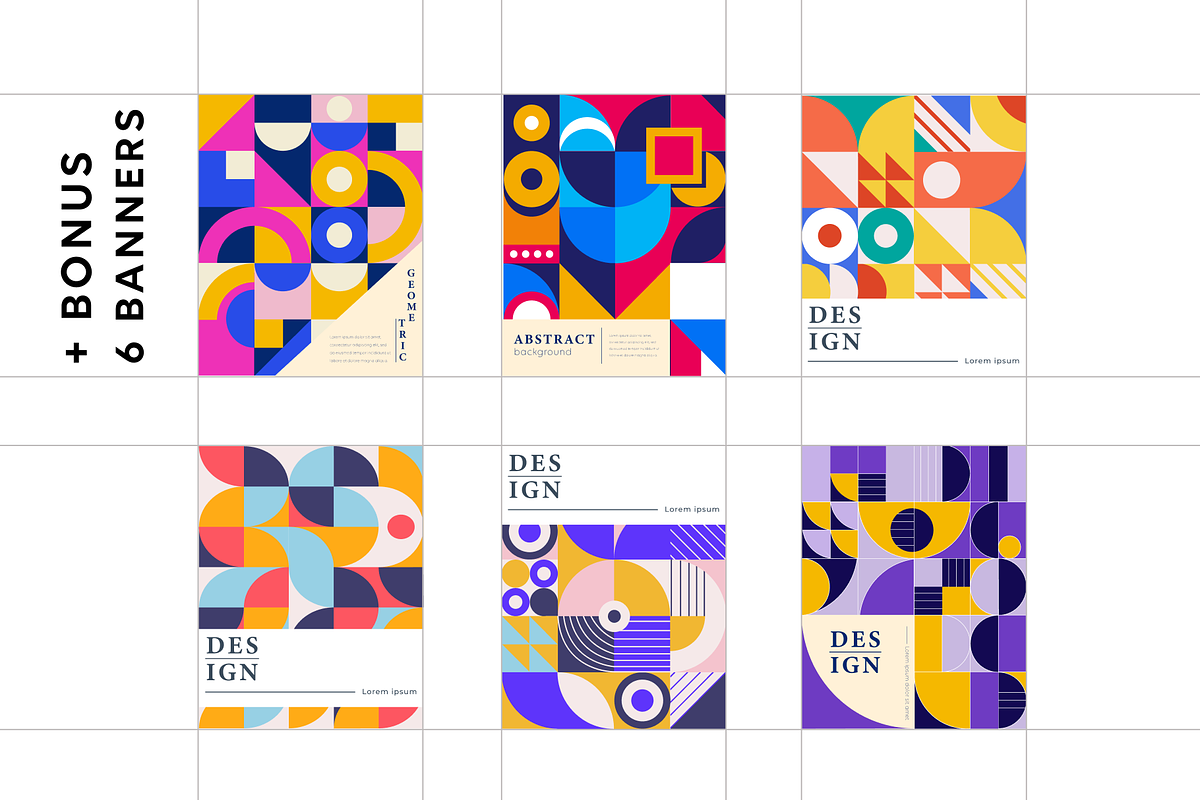 Abstract vector geometric background, a Background Graphic by Getalo Viktoriia (Photo 15 of 15)