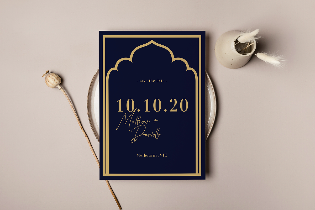 Save the Date Wedding Invitation, an Invitation Template by Starline Creative (Photo 2 of 5)