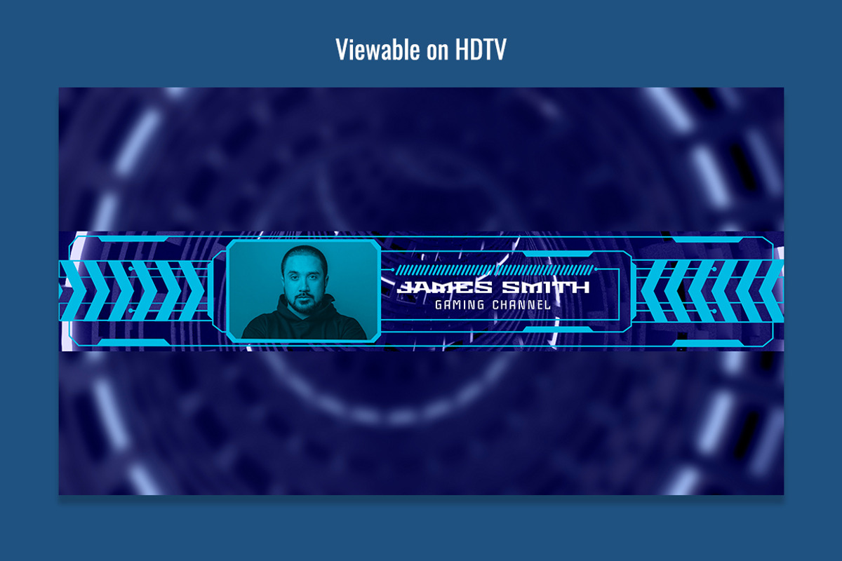 Youtube Channel Art - Gaming Videos, a Templates & Theme by SlideFactory (Photo 2 of 5)