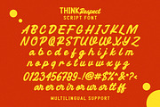 Think Respect - Font Duo, a Script Font by ErgibiStudio (Thumbnail 3 of 11)