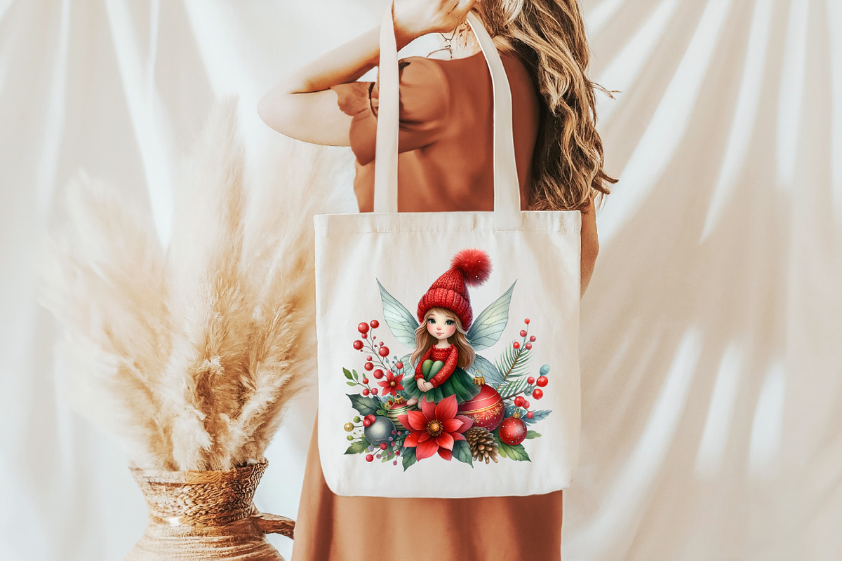 Fantasy Christmas Fairy Clipart Bund, an Illustration by Libby Wishes (Photo 4 of 6)