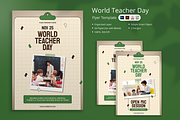 Genial - World Teacher Day Flyer, a Flyer Template by Attype (Thumbnail 1 of 4)