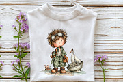 Summer Kids PNG Clipart, a Seasonal Illustration by OK Design (Thumbnail 5 of 6)
