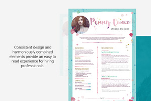 Resume Template Bellatrix