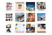 INES IV: COMPLETE INSTAGRAM SUITE, a Social Media Template by Alice Revel Co (Thumbnail 5 of 14)