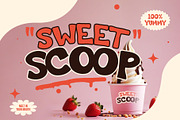Chocodile - Fun Snack Typeface, a Sans Serif Font by Mockmenot (Thumbnail 7 of 8)