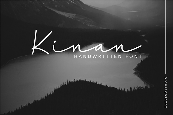 Kinan Script Font preview 6