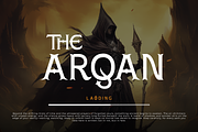 Valqriv - Fantasy Font, a Serif Font by twinstd (Thumbnail 2 of 9)