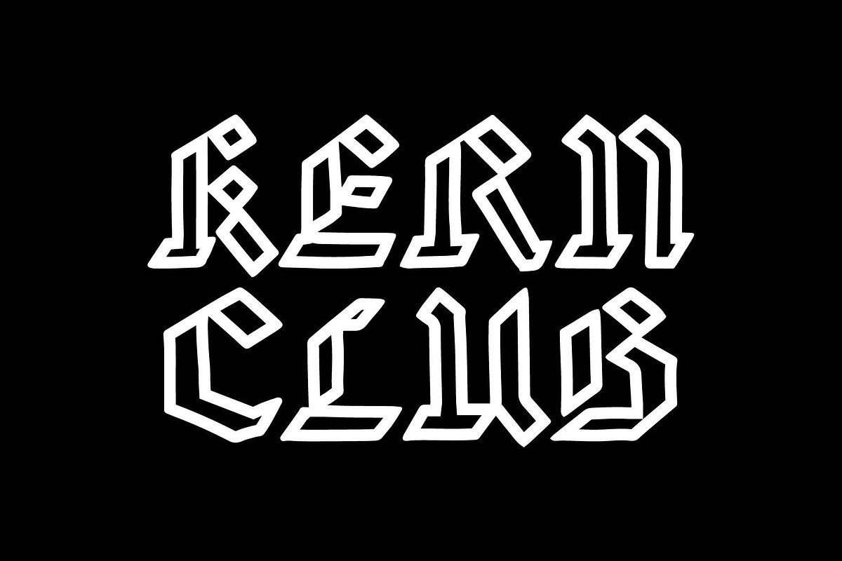 Battle Hammer Font, a Font by Kern Club (Photo 3 of 4)