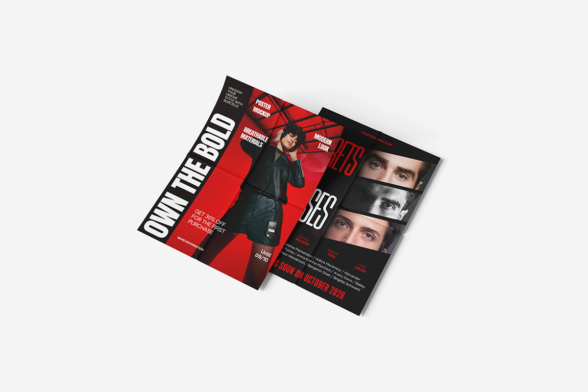 Poster Mockup, a Product Mockup by MrLetters (Photo 2 of 5)