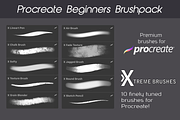 Procreate Beginners Brushset, a Brush Add-On by Extreme Brushes (Thumbnail 2 of 2)