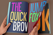 Bordju – Condensed Display Font, a Sans Serif Font by overlaytemplates (Thumbnail 3 of 5)