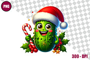 Christmas Pickles Clipart Bundle, a Decorative Illustration by taramija (Thumbnail 18 of 26)