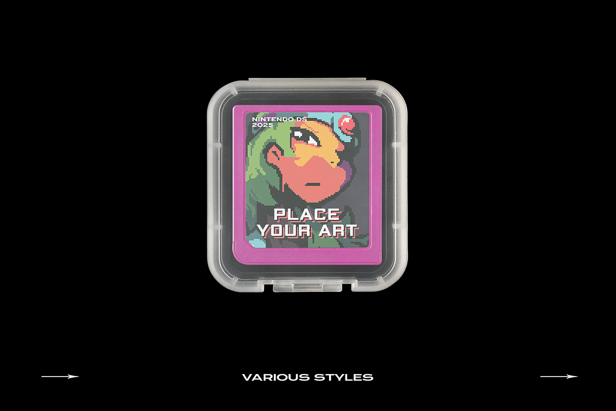 Game Cartridge Mockup Bundle Retro, a Product Mockup by PrintPixel (Photo 19 of 27)