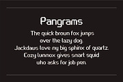 Grid Hunter Pixel Font, a Sans Serif Font by JNJ Studio (Thumbnail 7 of 10)