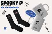 Spooky funny vector illustration, an Illustration by dicreate (Thumbnail 8 of 11)