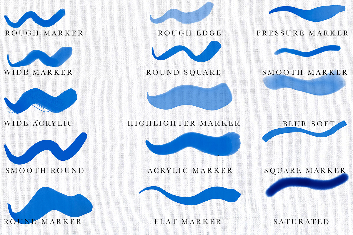 Marker Pens for Procreate, a Brush Add-On by Neon Wild (Photo 5 of 10)