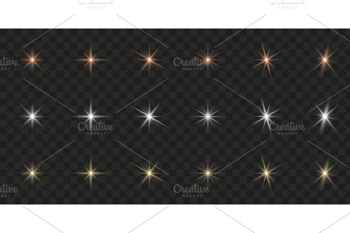 Light Flare Sparkle, an Illustration by Vector Creator