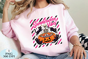 Summerween Vibes Skeleton Cat PNG, a Seasonal Illustration by Daily.Designs (Thumbnail 3 of 5)