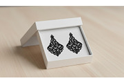 Ornate Filigree Earring, an Object Graphic by Designer_Momina (Thumbnail 3 of 5)