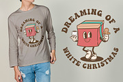 Christmas Box Vintage Cartoon, an Illustration by vectstudio (Thumbnail 3 of 5)