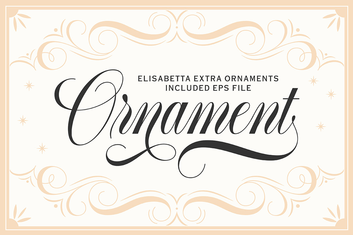 Elisabetta Script, a Script Font by Seniors (Photo 10 of 10)
