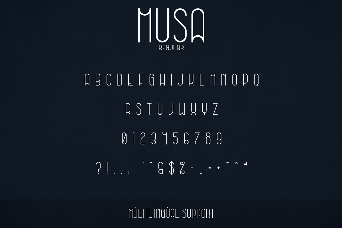 Musa Display Typeface - 12 fonts, a Font by VP Fonts (Photo 9 of 11)