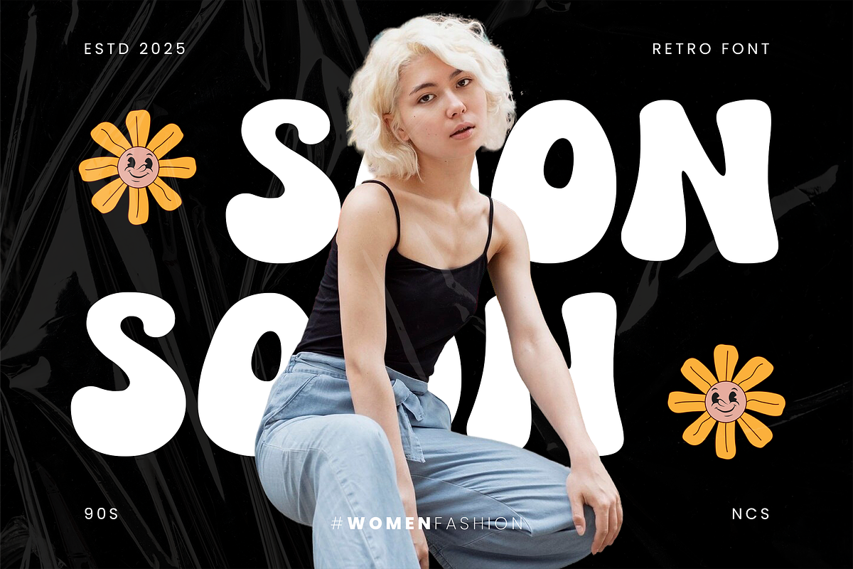 Another Nothing - Groovy Display, a Font by Namara Creative Studio (Photo 6 of 9)