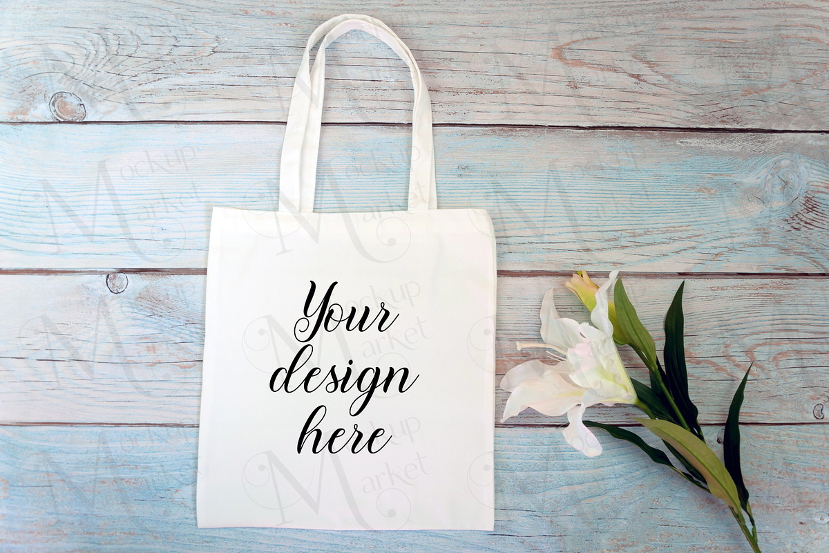 22 Cotton Tote bag Mockup Bundle., a Print Template by MockupMarket (Photo 16 of 23)