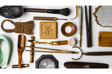 The Traditional Tea Ceremony Tools, an Arts & Entertainment Photo by Media Whale Stock