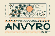 ANVYRO, a Sans Serif Font by Blazing Sun Creative (Thumbnail 1 of 5)