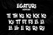 REDHEKA - Handwitten font, a Handwritten Font by Majelis Art (Thumbnail 8 of 9)