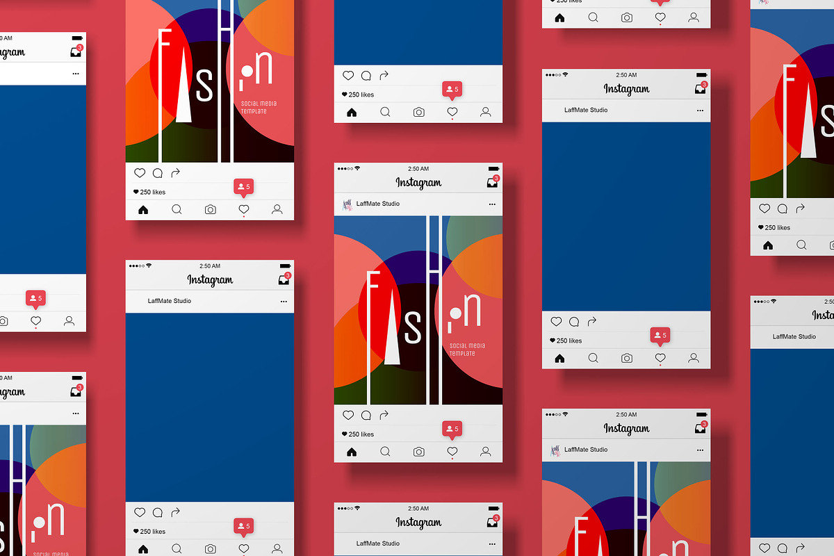 Fashion Brand Instagram Design, a Social Media Template by Laffmate (Photo 6 of 8)