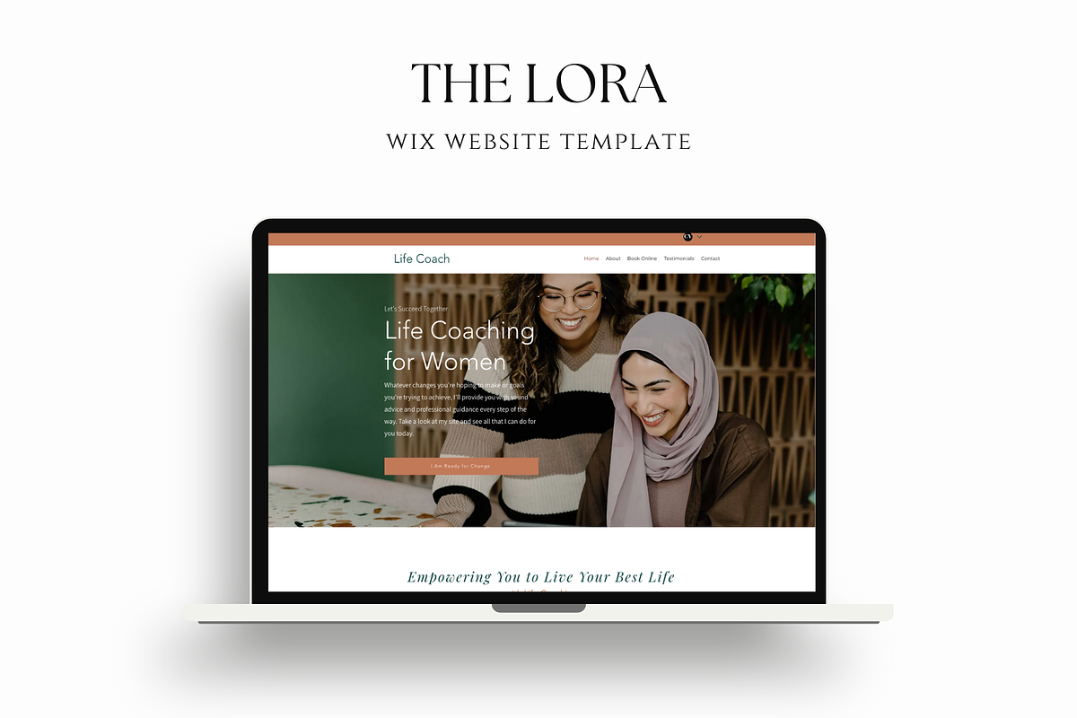 WIX Website Template, a Wix Template by CreatedbyVision LLC (Photo 1 of 2)