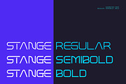Stange - Futuristic Modern Font, a Sans Serif Font by Vultype Co. (Thumbnail 8 of 11)