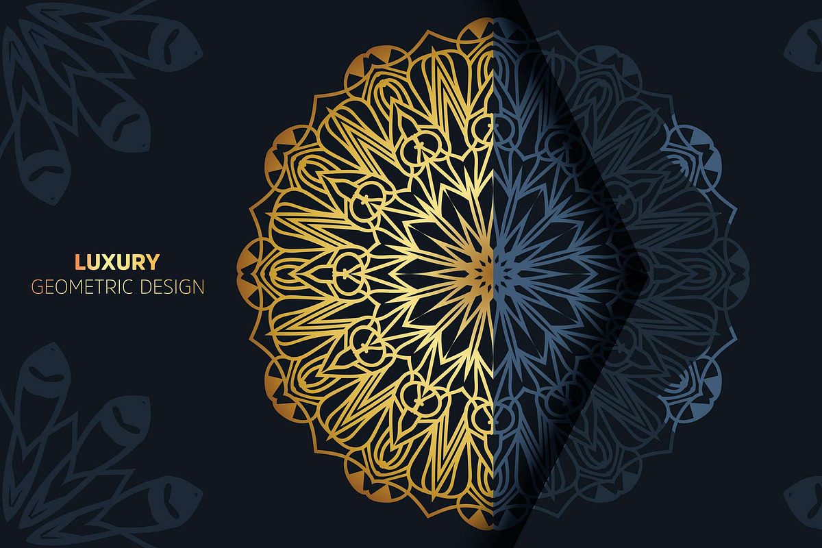 560+ Mandala Design Mega Collection, a Decorative Illustration by NJ Himel (Photo 94 of 289)