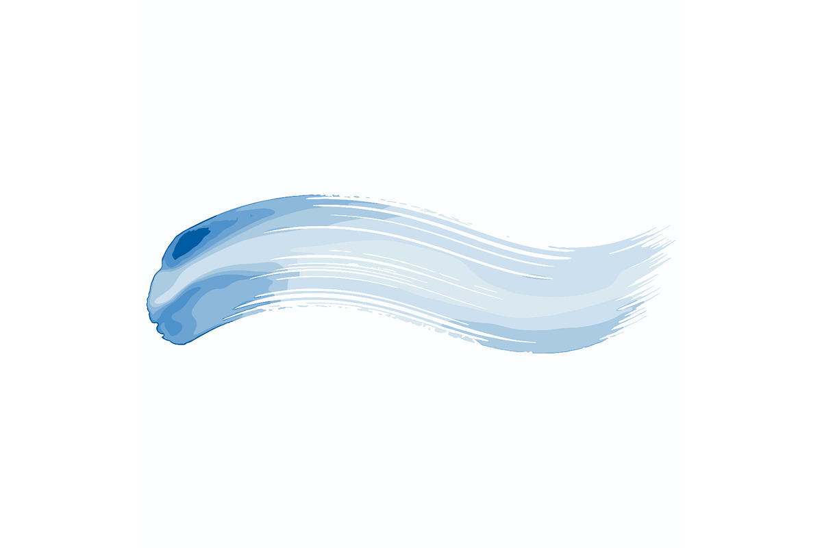 Pastel Watercolor Brush Stroke, a Decorative Illustration by Designer_Momina (Photo 11 of 11)